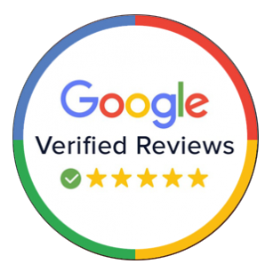 Google Verified Reviews — five stars