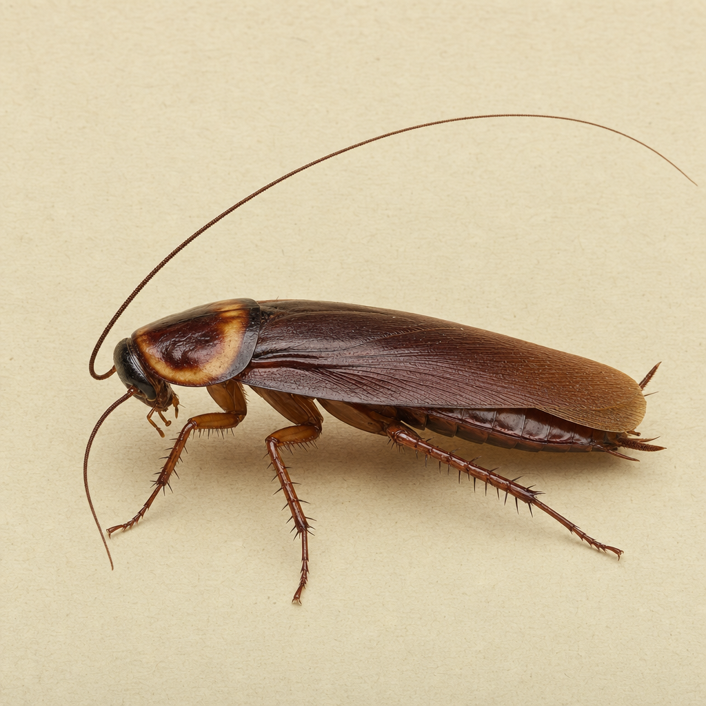 Macro photograph of Cockroach
