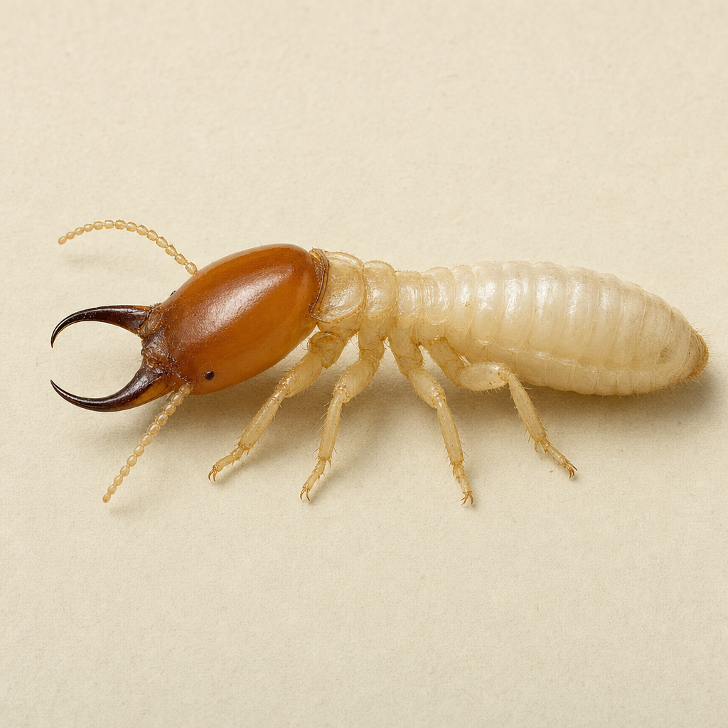 Macro photograph of Formosan Termite